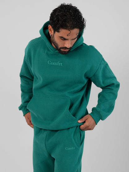 Signature Unisex Hoodie CloudTouch Heavyweight Oversized Soft Kängurutasche