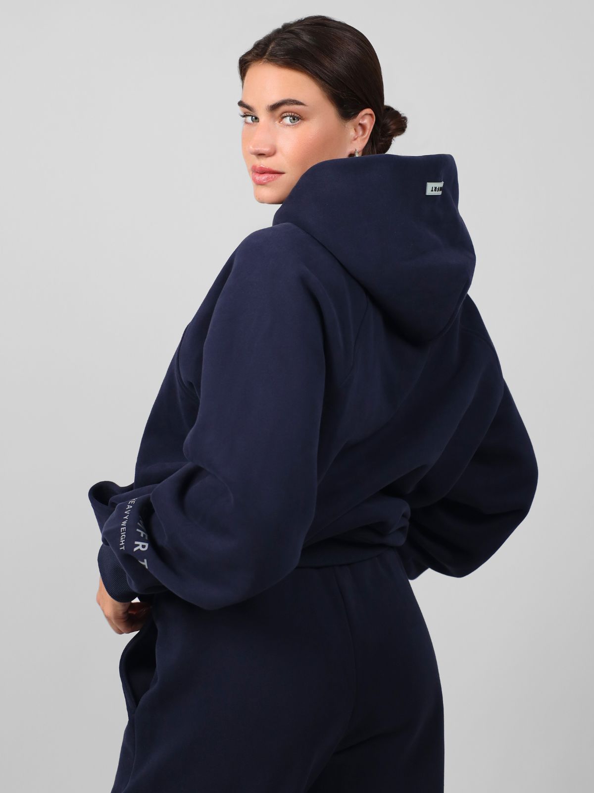 Comfrt Tranquil Hoodie Unisex Gewichtet Oversized Entspannend Komfort