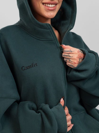 Comfrt Cloud Zip Oversized Hoodie