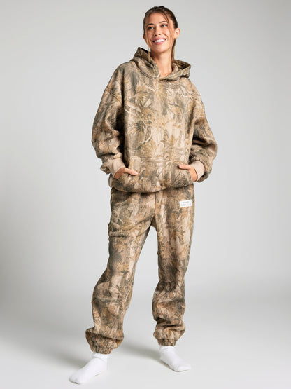 Comfrt Camo Kapuzenpullover Schweres Weiches Camouflage Design Unisex