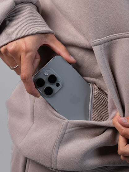 Comfrt Travel Essentials Zip Hoodie
