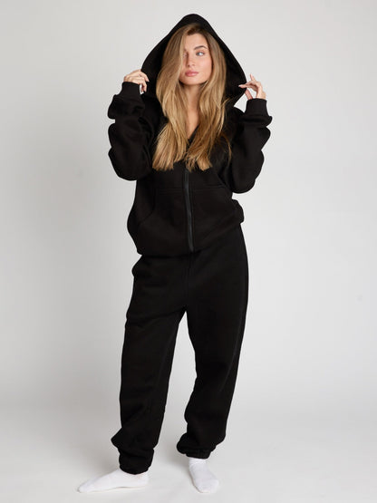 Comfrt Travel Essentials Zip Hoodie