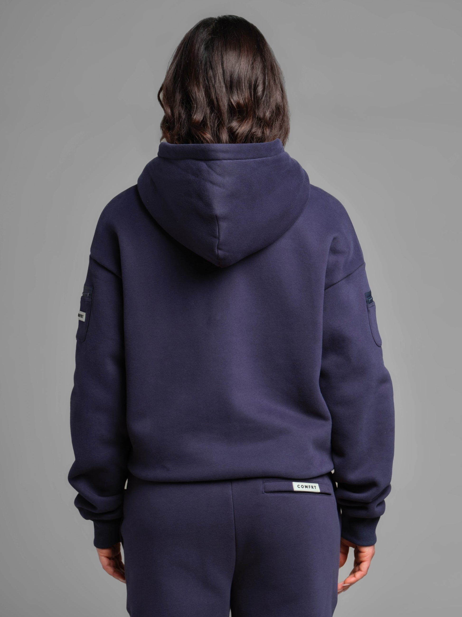 Comfrt Travel Essentials Zip Hoodie