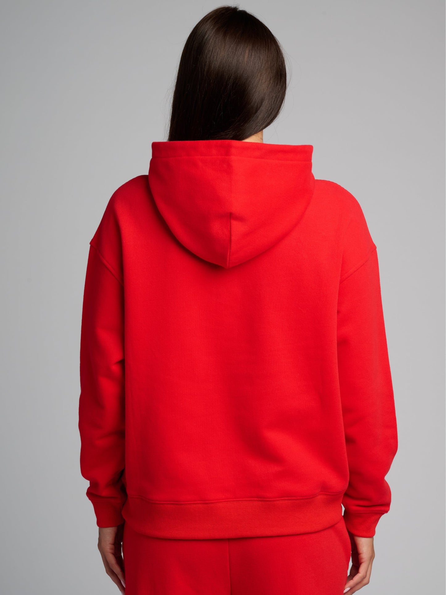 Comfrt Halo Leichtgewicht Crop Hoodie, Aqua Mist, Größe XS