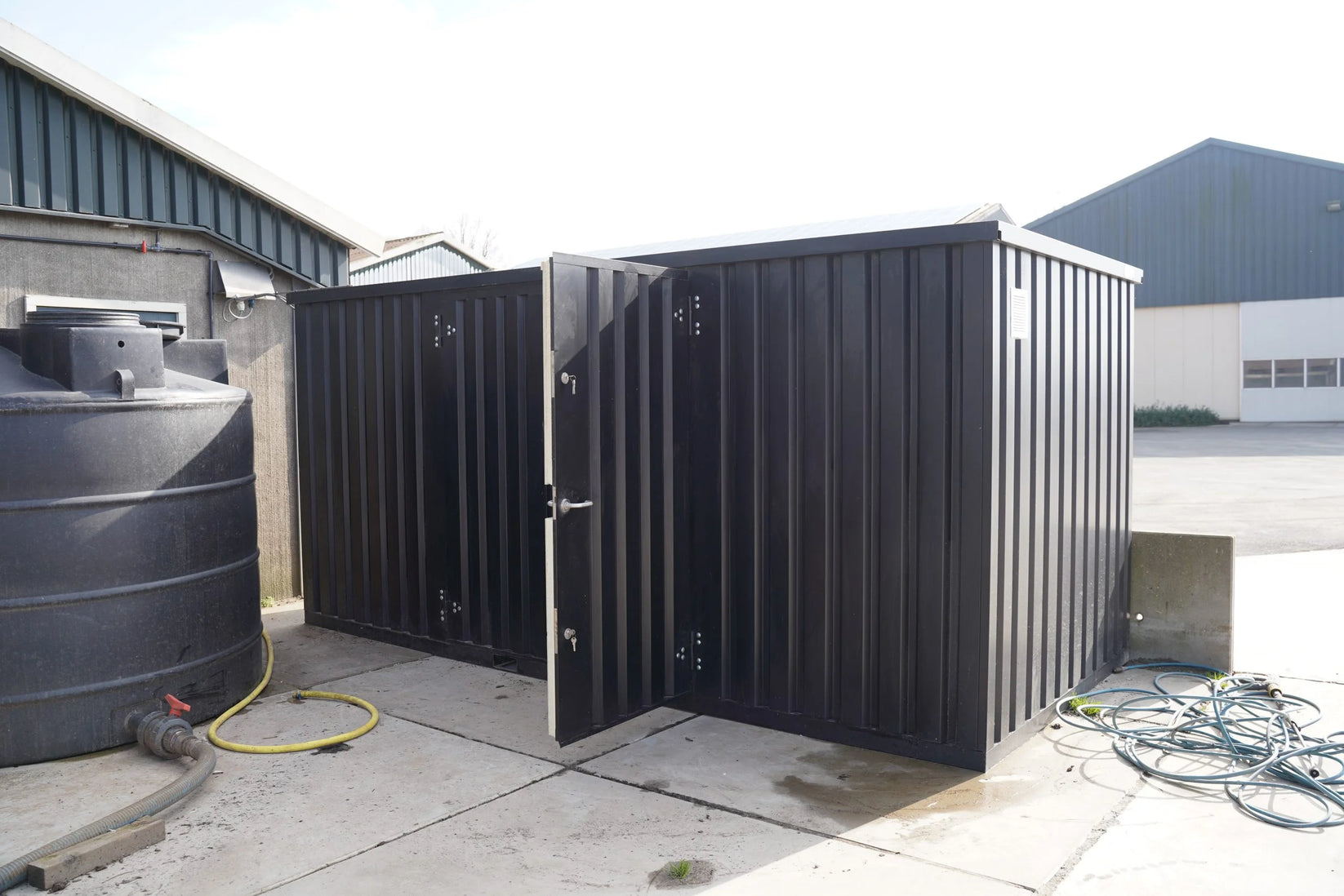 Contenedores Ejido SL Contenitore di Stoccaggio 5×2 m Porta Doppia