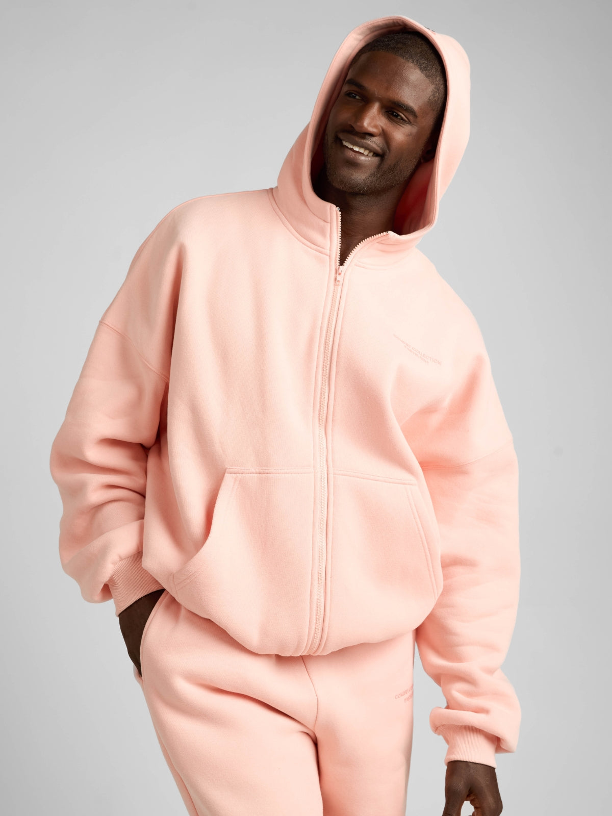 Comfrt Pastel Zip Hoodie CloudTouch Fleece