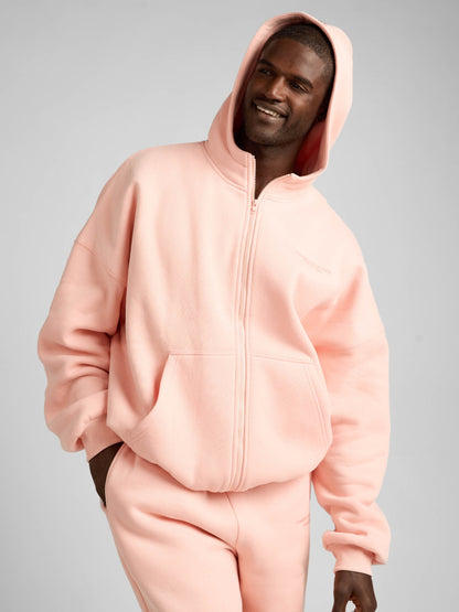 Comfrt Pastel Zip Hoodie CloudTouch Fleece