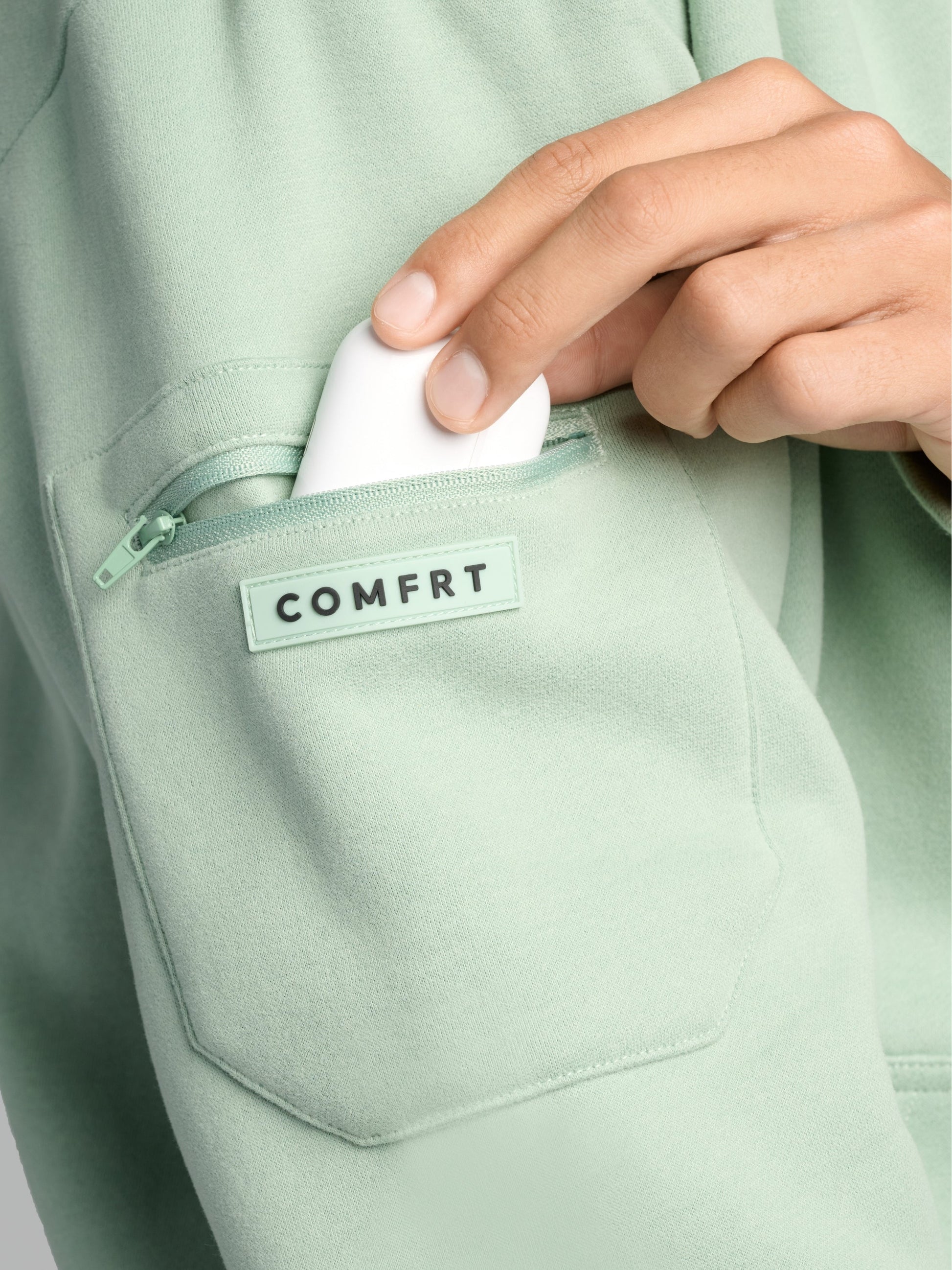 Comfrt Airplane Mode Travel Zip Hoodie