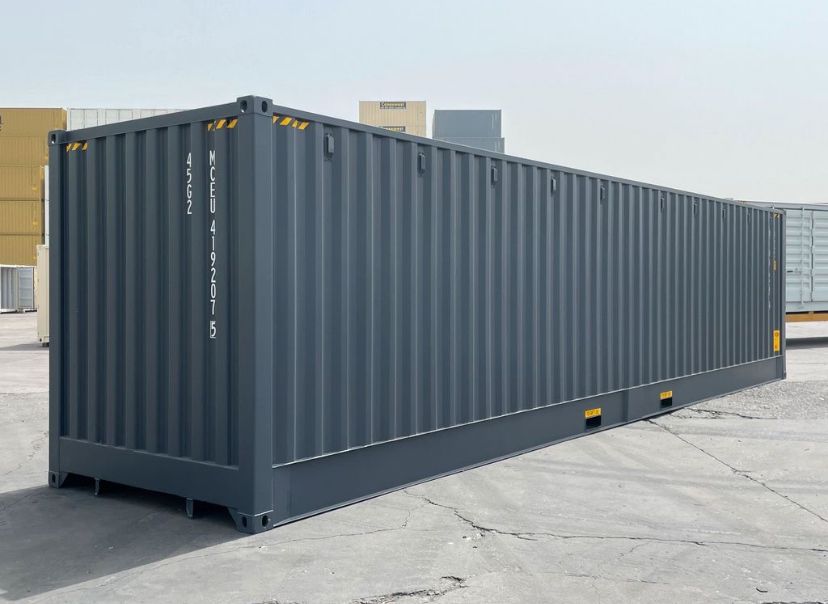 ContenitoreMarittimo 40 Piedi Lato Aperto Grigio Nuovo
