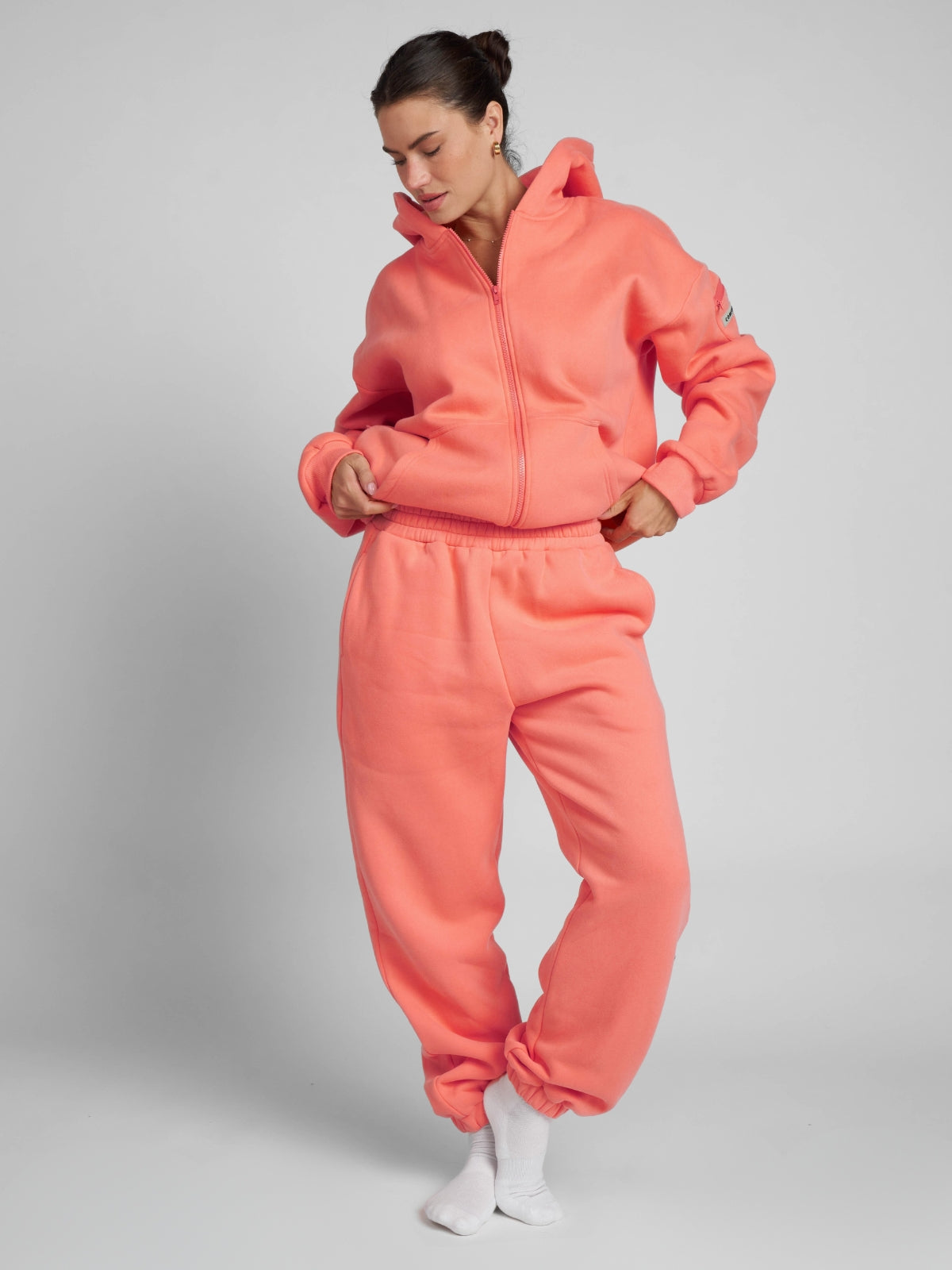 Comfrt Travel Essentials Zip Hoodie