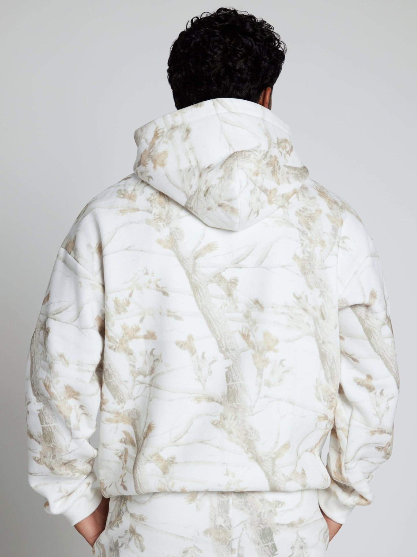 Comfrt Camo Zip Hoodie CloudTouch Fleece Oversized Unisex