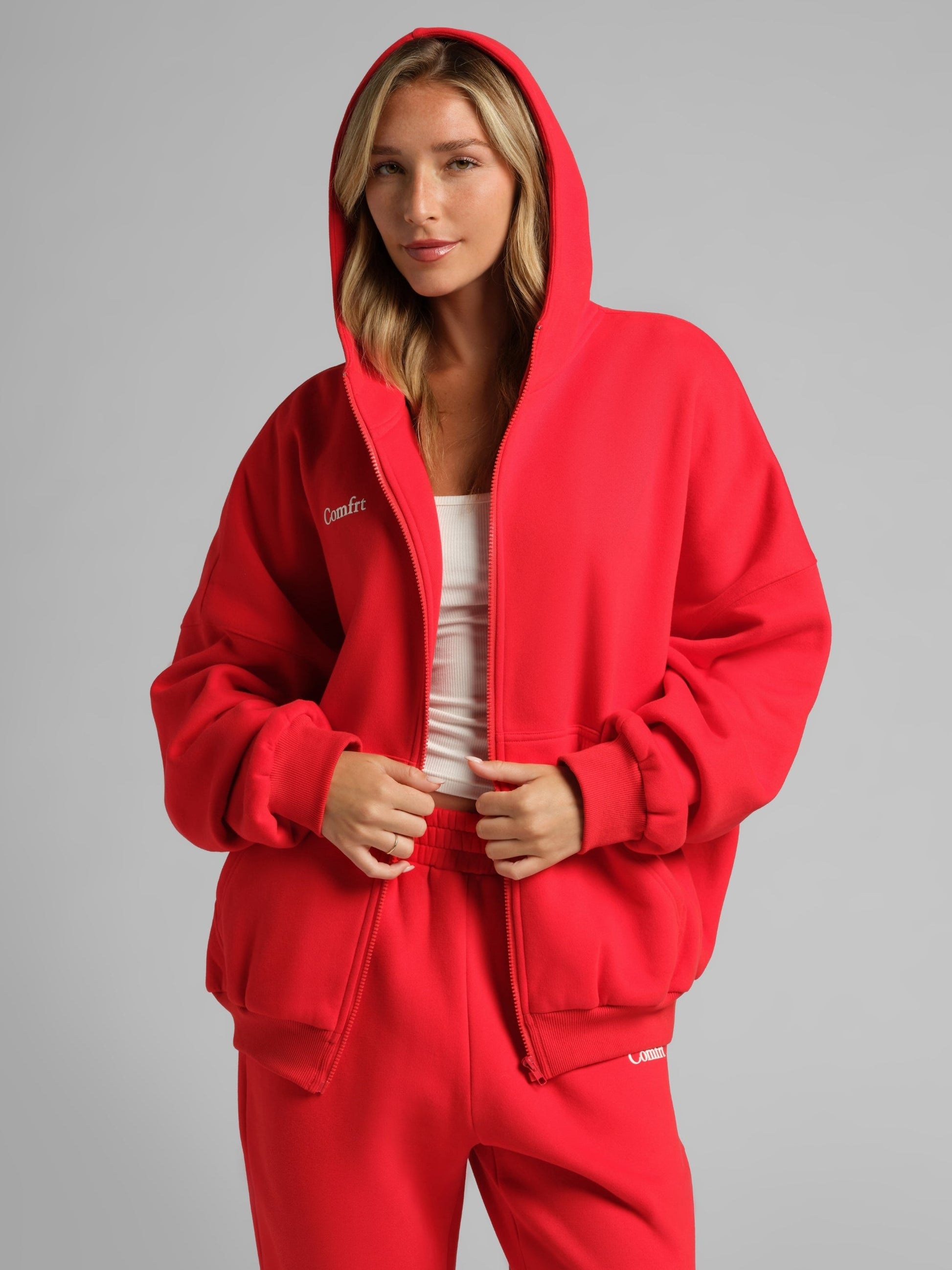 Comfrt Cloud Zip Oversized Hoodie