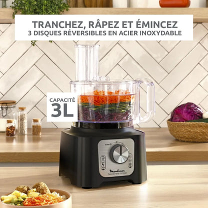 Robot Multifonction Moulinex Noir MKR00012392551