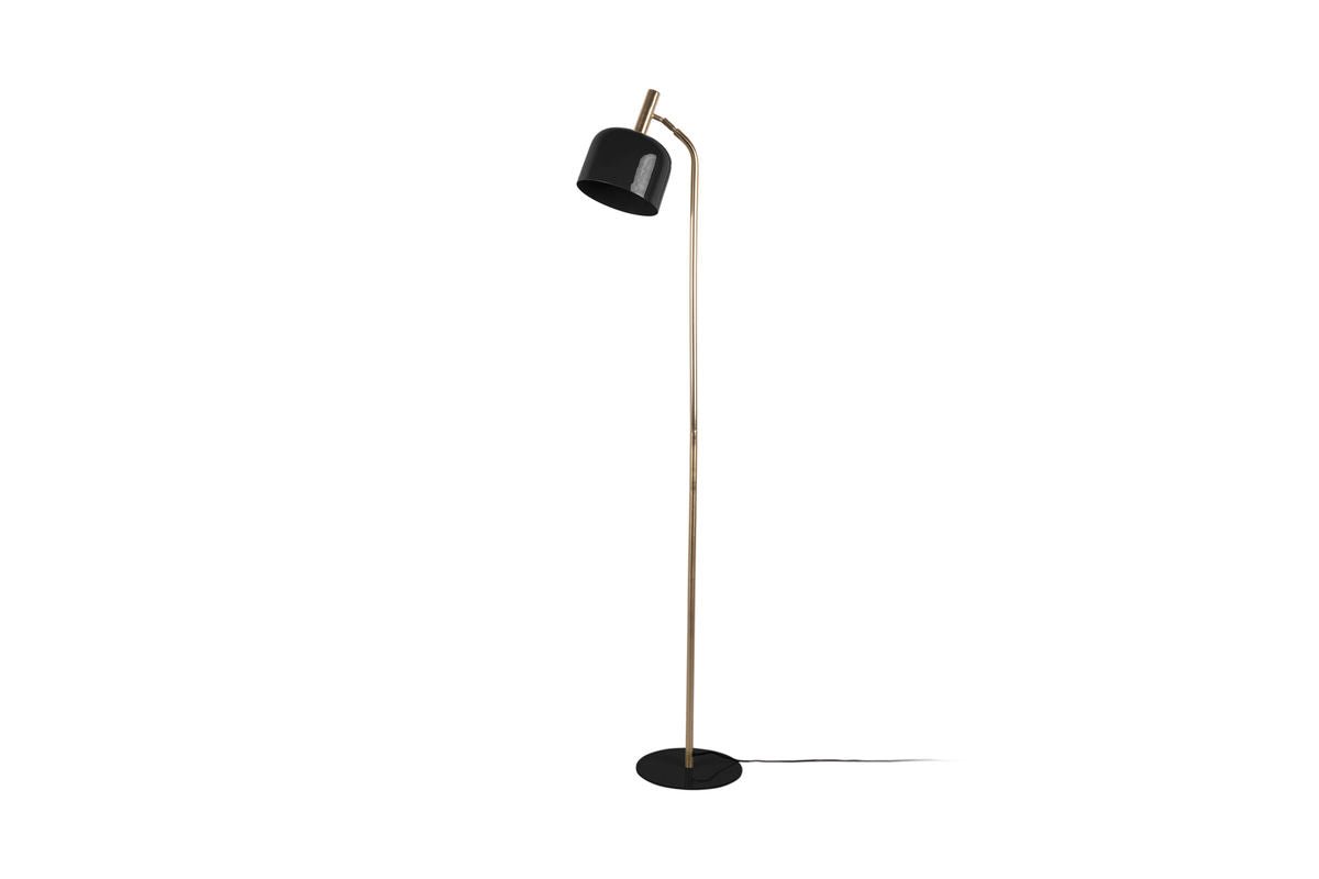Luxusbetten24 Norex Stehlampe aus Eisen mit Emaille Beschichtung