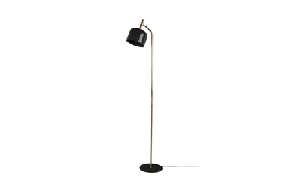 Luxusbetten24 Norex Stehlampe aus Eisen mit Emaille Beschichtung
