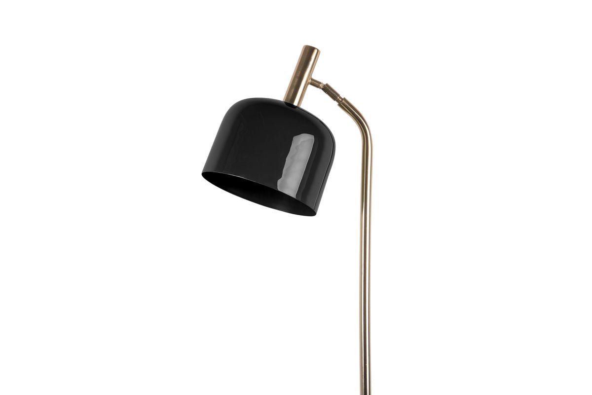 Luxusbetten24 Norex Stehlampe aus Eisen mit Emaille Beschichtung
