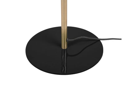 Luxusbetten24 Norex Stehlampe aus Eisen mit Emaille Beschichtung