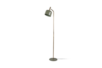 Luxusbetten24 Norex Stehlampe aus Eisen mit Emaille Beschichtung