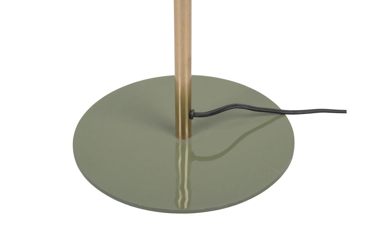Luxusbetten24 Norex Stehlampe aus Eisen mit Emaille Beschichtung