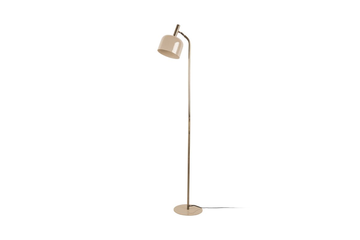 Luxusbetten24 Norex Stehlampe aus Eisen mit Emaille Beschichtung