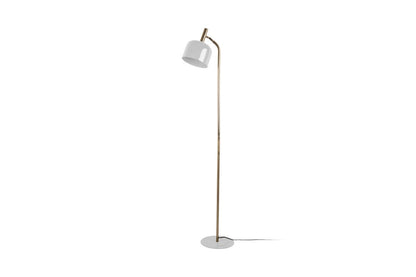 Luxusbetten24 Norex Stehlampe aus Eisen mit Emaille Beschichtung