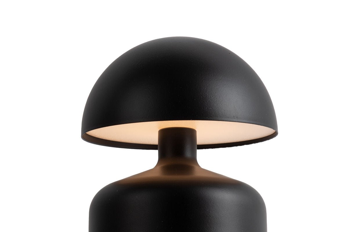 Luxusbetten24 Budapest Tischlampe Designlampe aus Eisen mit LED