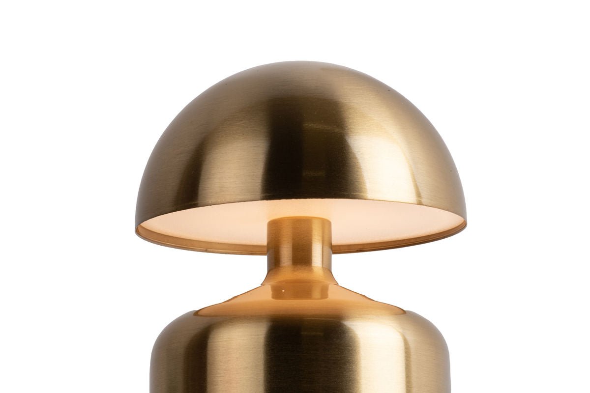 Luxusbetten24 Budapest Tischlampe Designlampe aus Eisen mit LED