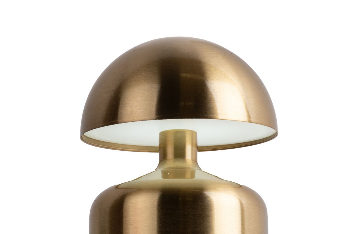 Luxusbetten24 Budapest Tischlampe Designlampe aus Eisen mit LED