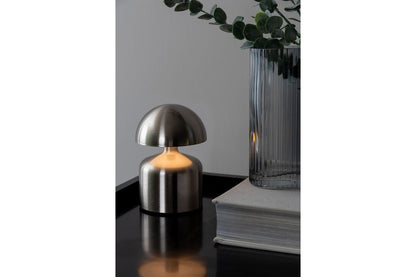 Luxusbetten24 Budapest Tischlampe Designlampe aus Eisen mit LED