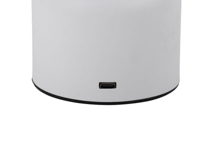 Luxusbetten24 Budapest Tischlampe Designlampe aus Eisen mit LED