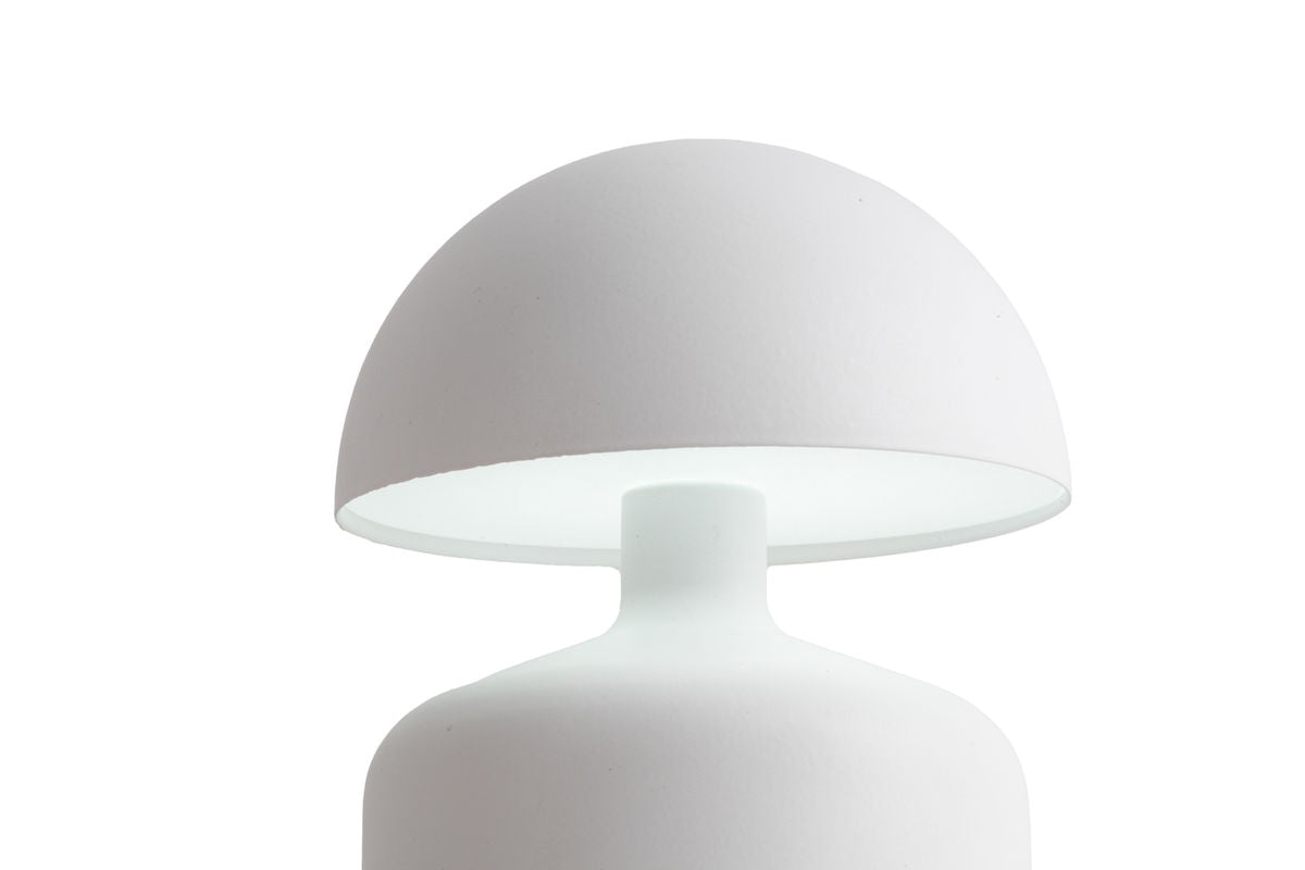 Luxusbetten24 Budapest Tischlampe Designlampe aus Eisen mit LED