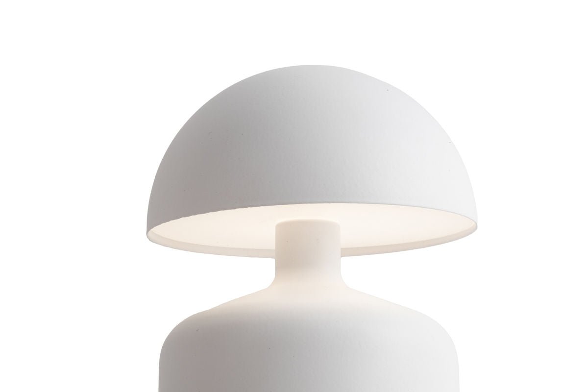 Luxusbetten24 Budapest Tischlampe Designlampe aus Eisen mit LED