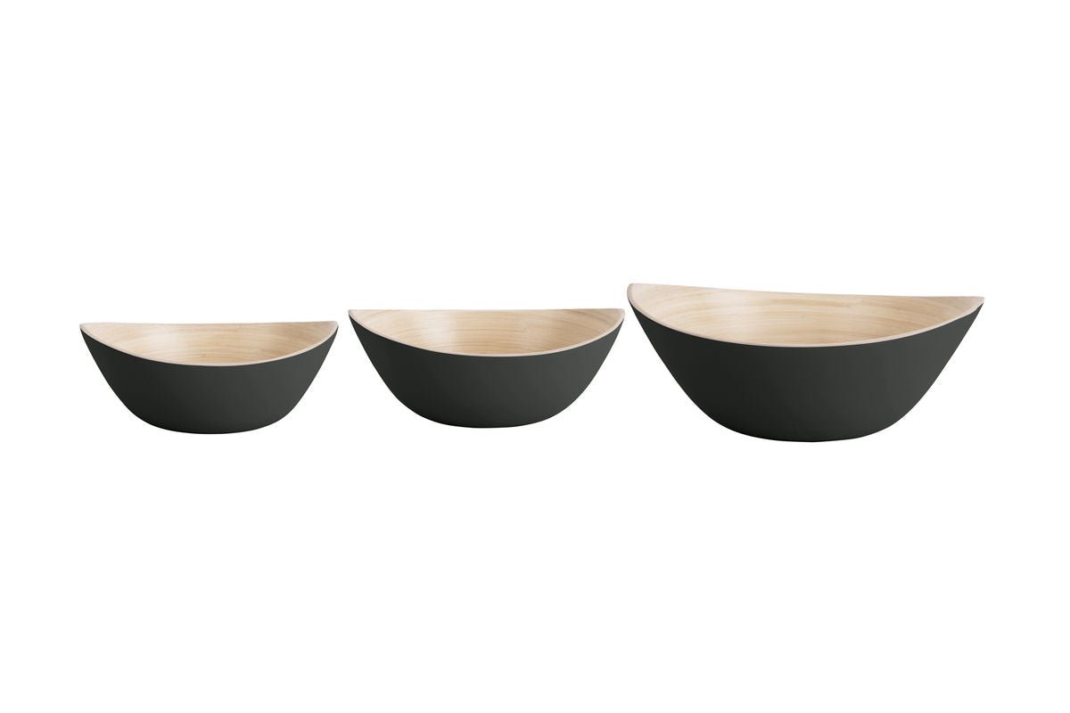 Schale Auralis – gefertigt aus Bamboo (3er Set)