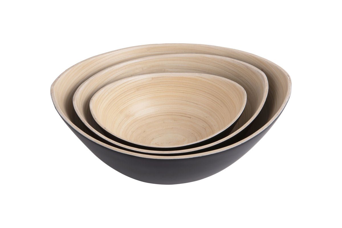 Schale Auralis – gefertigt aus Bamboo (3er Set)