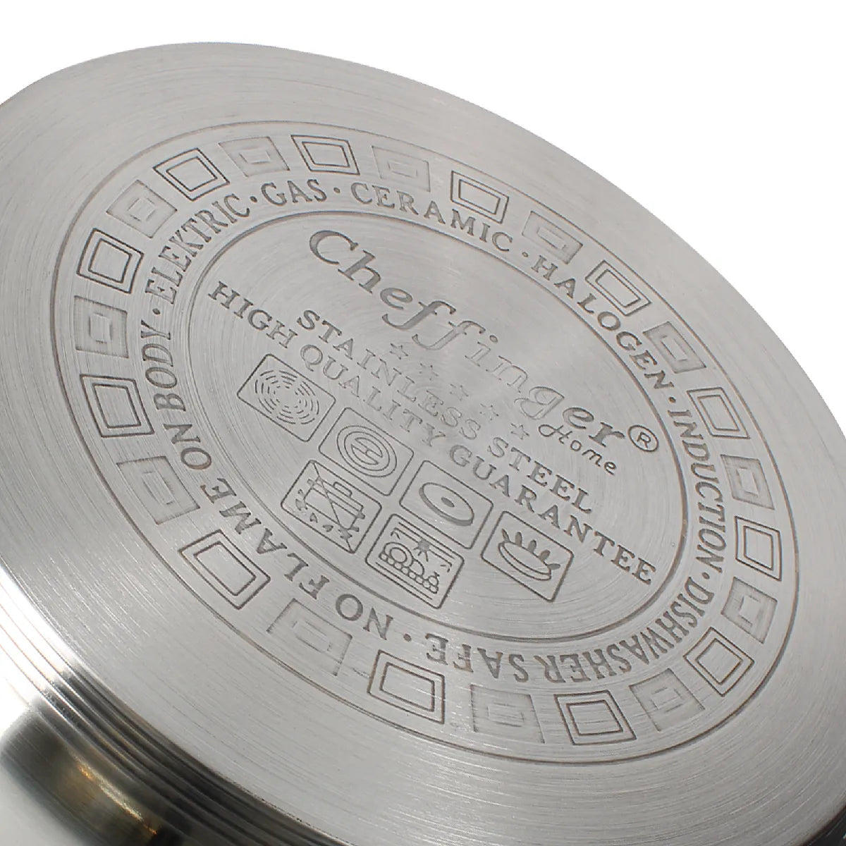 Batterie Marmites Inox Cheffinger Gris MKR00011346568
