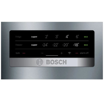 Bosch KGN49XLEA Refrigerador Inox No Frost con Zona VitaFresh 435L