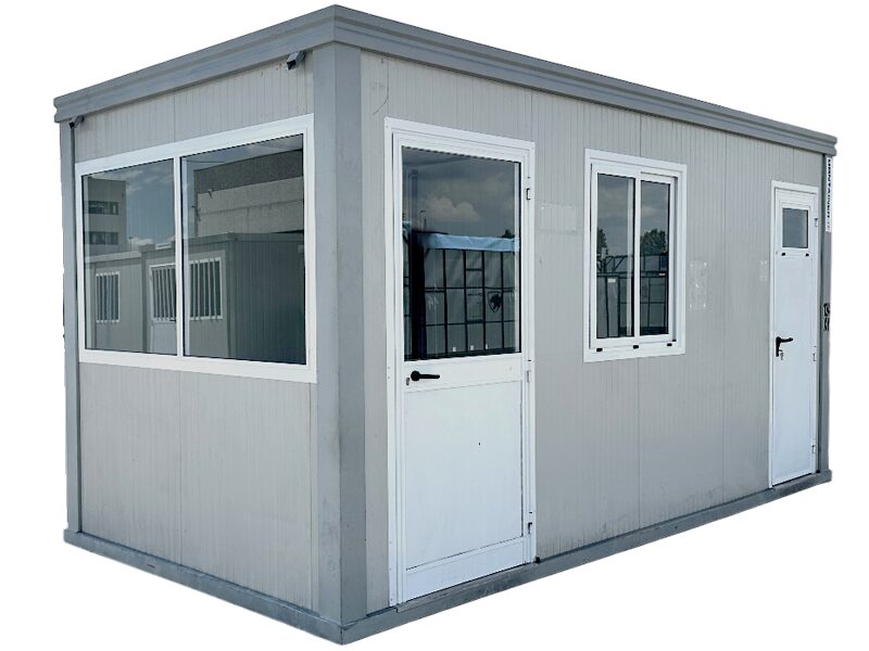 5-Meter Box Open Space, Interne Höhe 240 cm, Verwendet