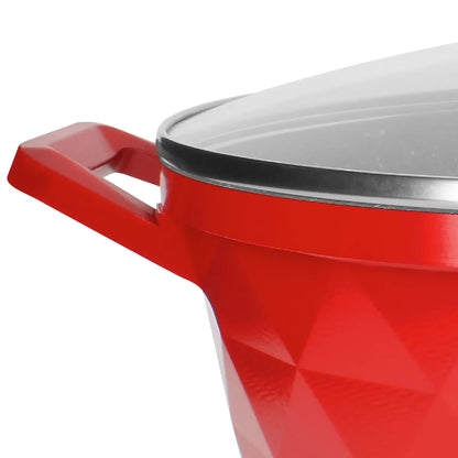 Marmite Aluminium 28cm Cheffinger Rouge MKR00011346603