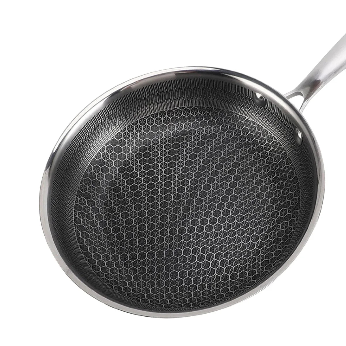 Poêle Inox 28cm Cheffinger Argent MKR00014302758