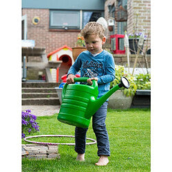 NATURERegadera - 14 L - Verde - con Roseta de Riego