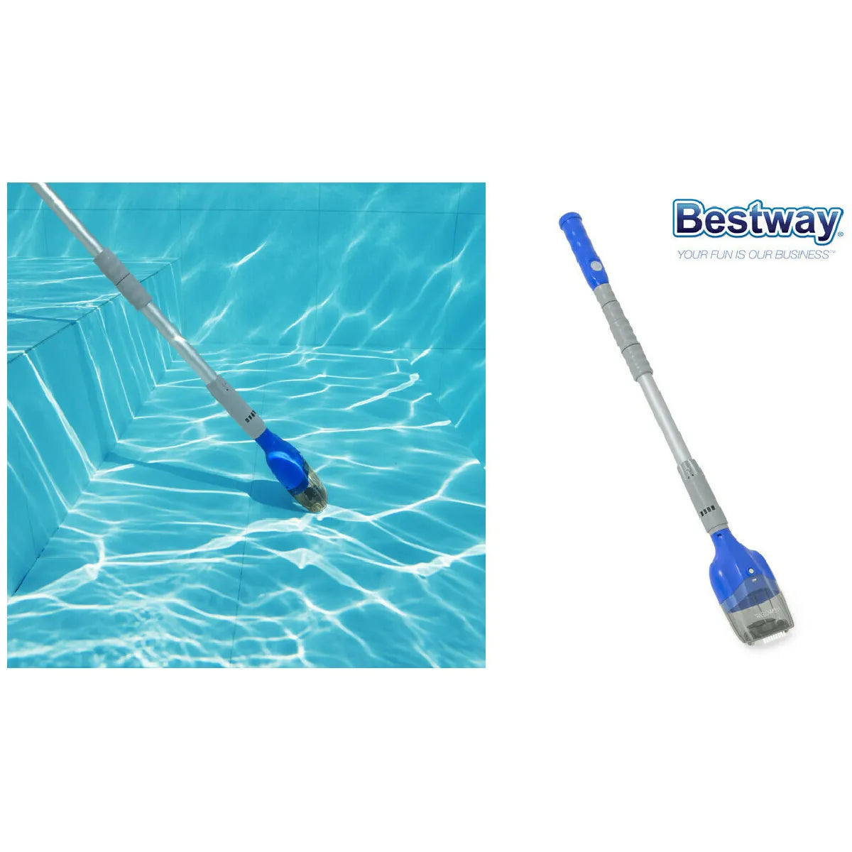 Bestway AquaTech Aspiradora para Piscina Sin Cables