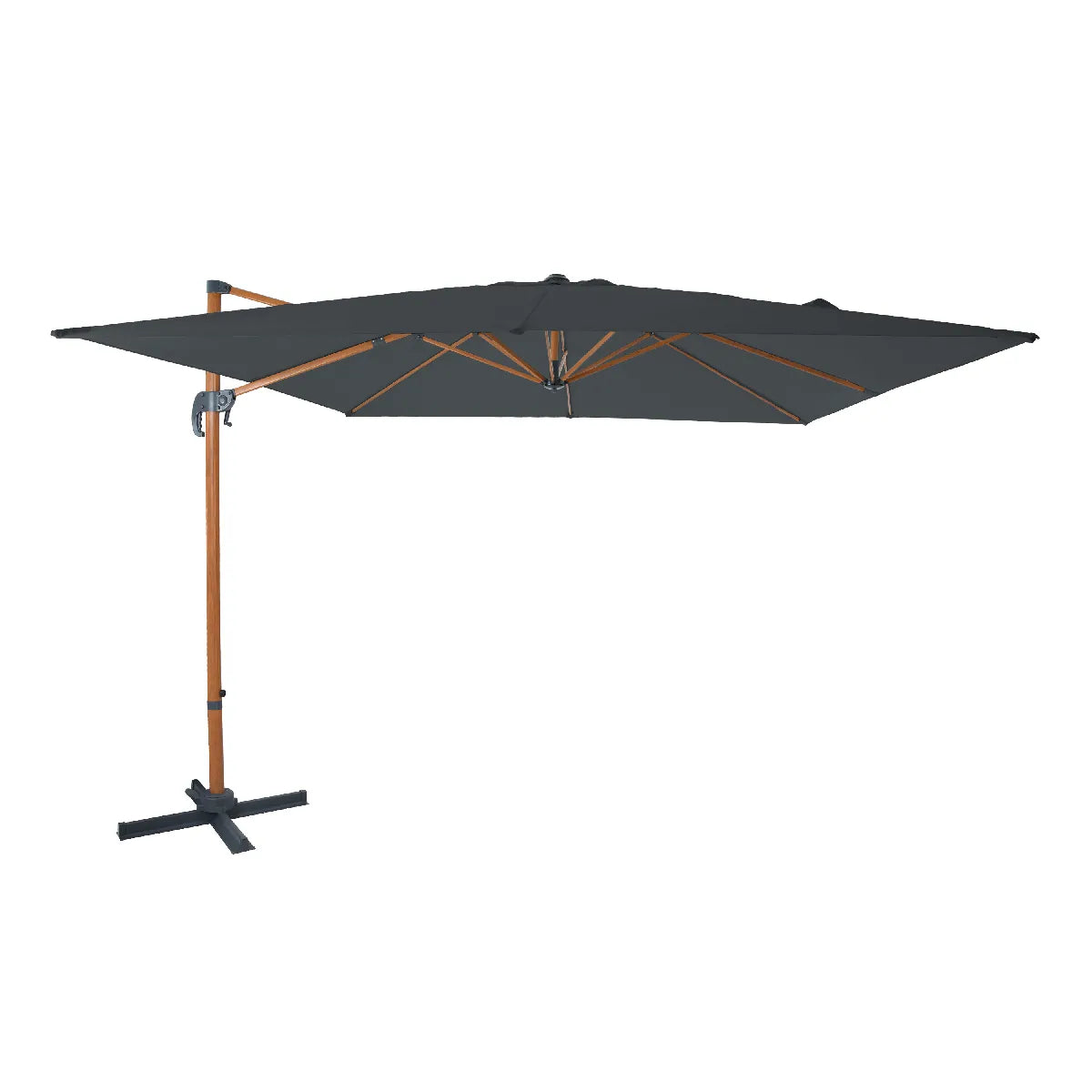 Axi House AXI Nima Parasol Rotativo 300x300 cm Marrón Gris