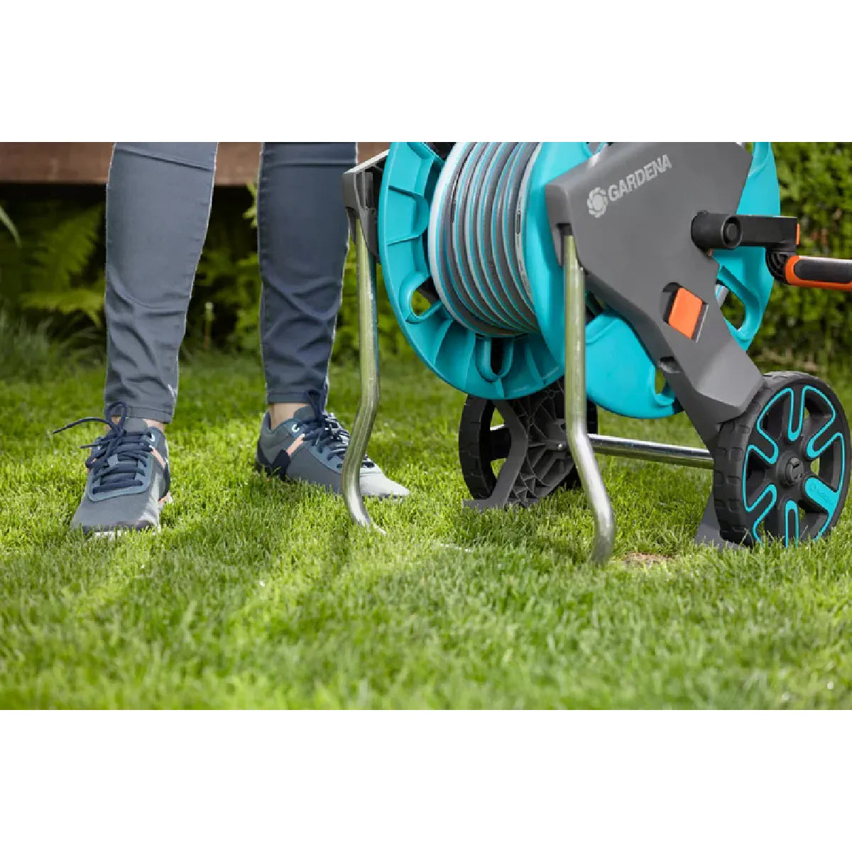 Gardena CleverRoll M Desplegador De Manguera 60m Kit Aquaroll