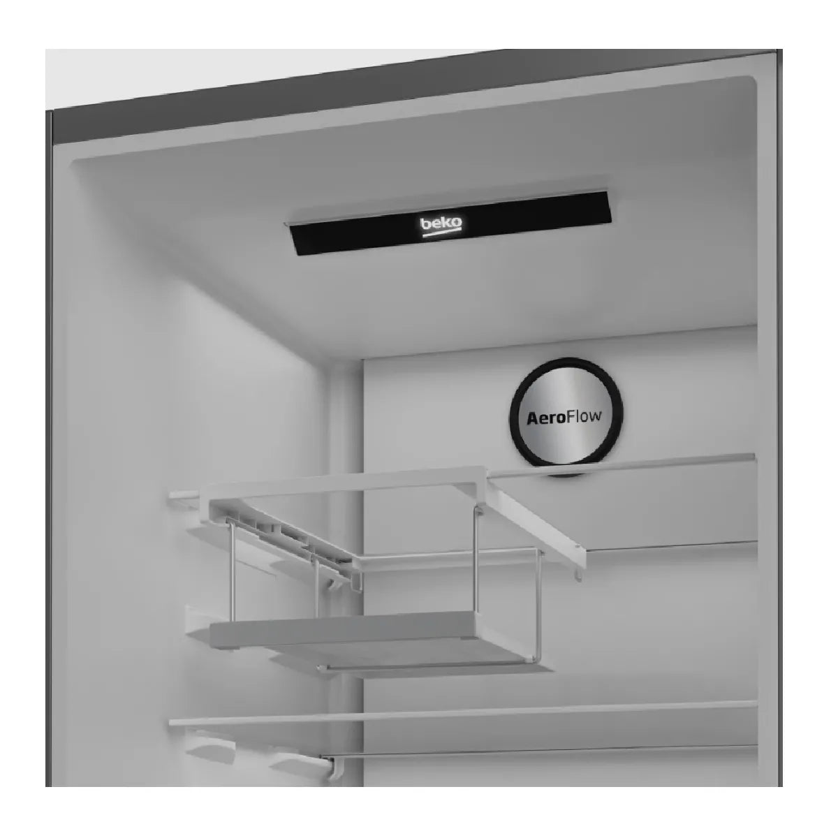 Beko B3RMLNE444HXB Frigorífico NoFrost HarvestFresh Plateado