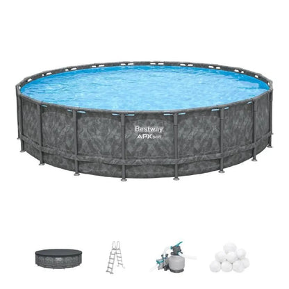 Bestway APX 365 Piscina Tubular Redonda 6.71 x 1.32 m