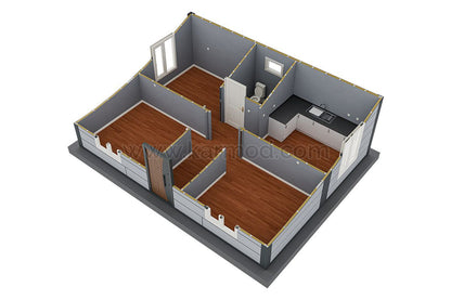 Karmod 54 m² Container Home