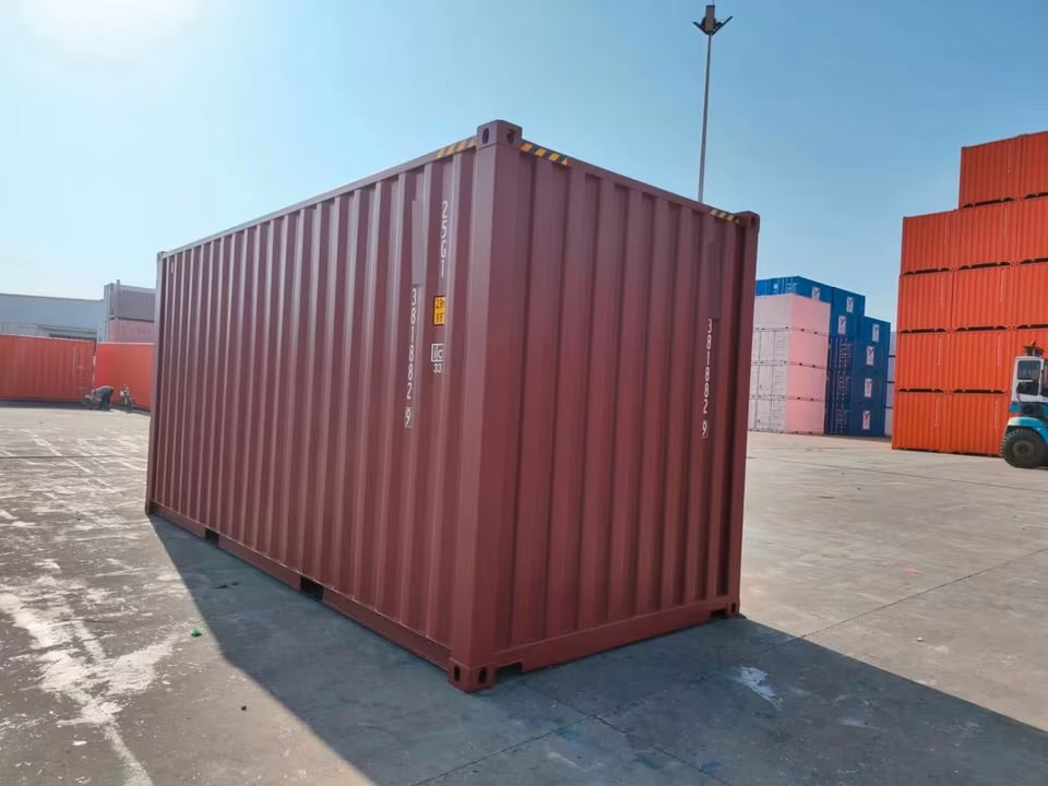 Contenedores Ejido Contenitore Marittimo 20 Piedi High Cube Rosso