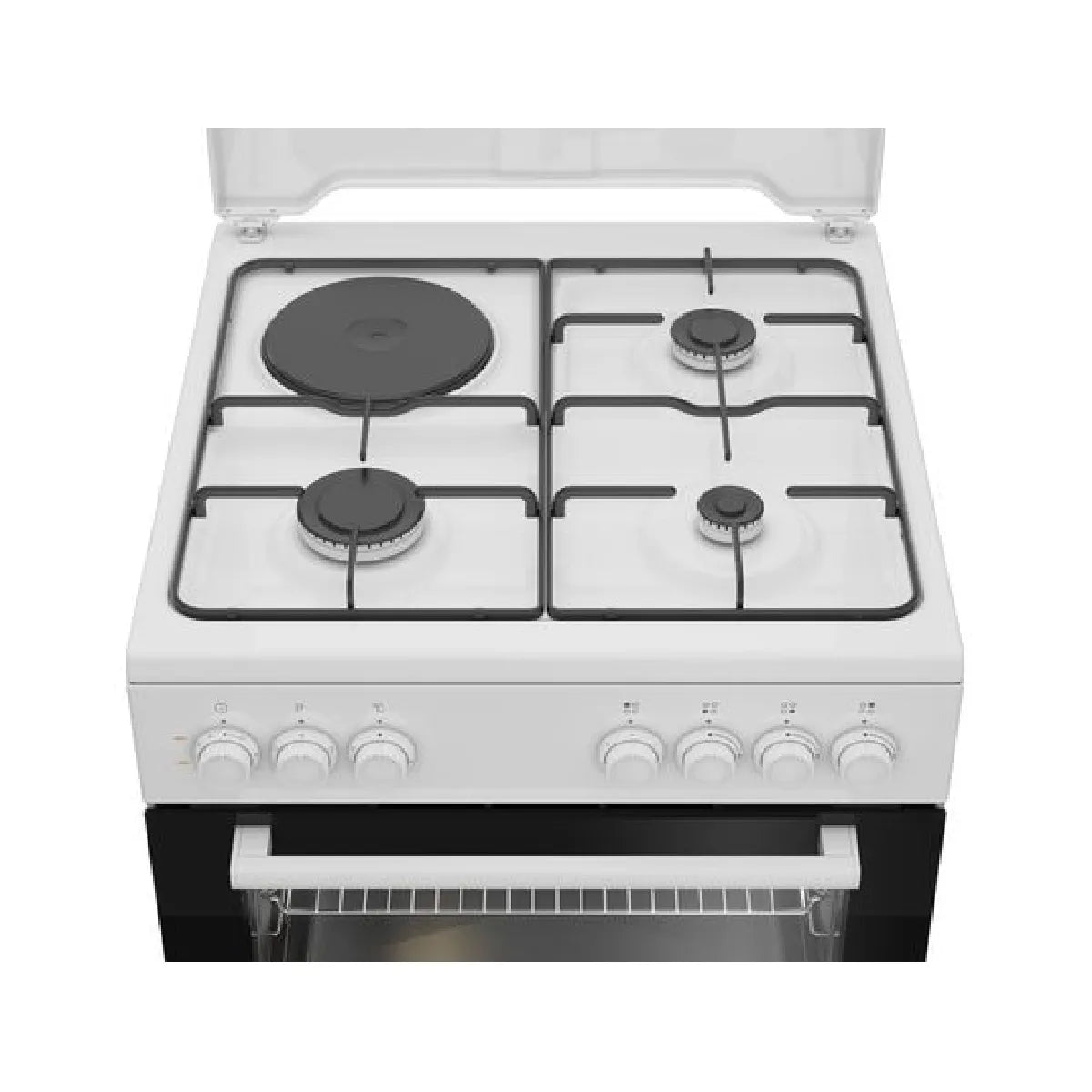 Beko FBS63031WCS Cocina Mixta Blanca 60 cm 79 L