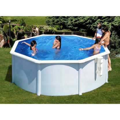 Gre Bora Bora Piscina Redonda Blanco Filtración Cartucho 3,8 m³/h
