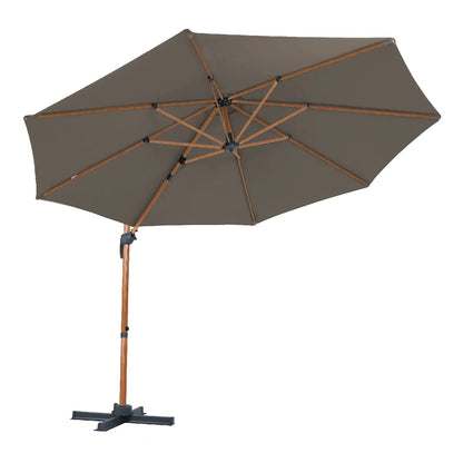 Axi House Marisol Parasol Desplegable Rectangular Taupe 300cm